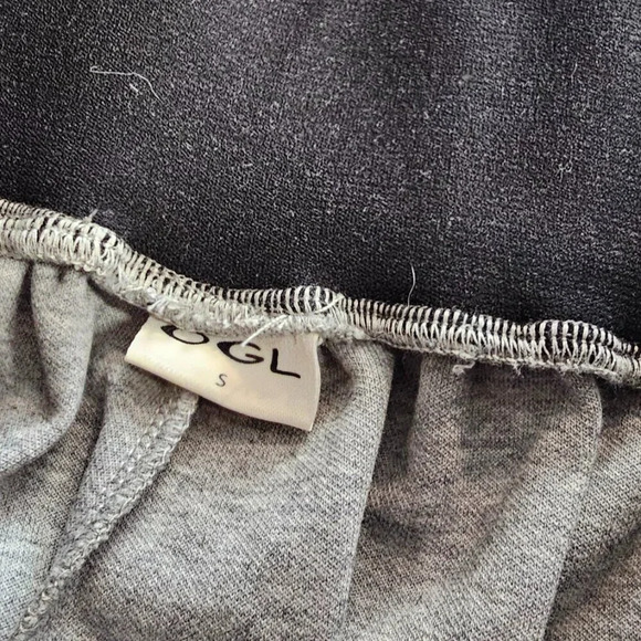 OGL Womens Double Waistband Sweatpants Size Small Grey High Rise Jogger - Picture 8 of 9